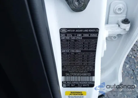 2016 Land Rover Discovery Sport Se from USA, damaged, VIN SALCP2BG6GH588103